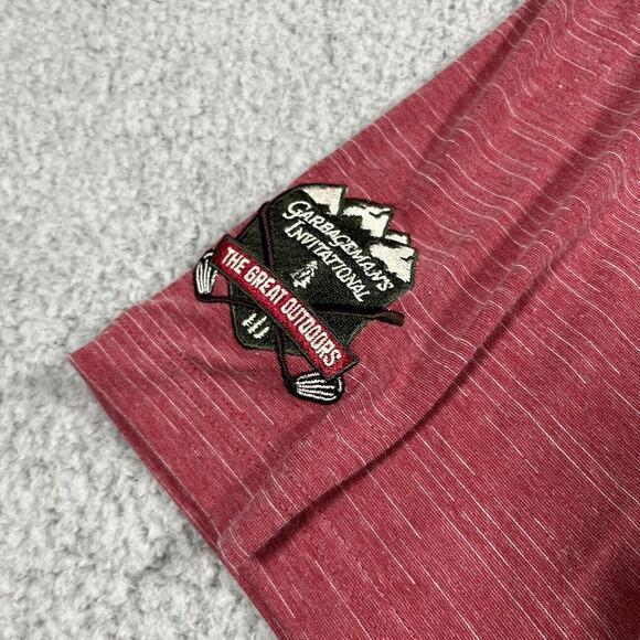 Travis Mathew Polo Shirt Mens 3XL Red Performance Golf Logo Stretch Short Sleeve - Picture 2 of 11